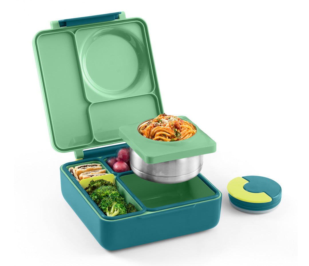 OmieBox hot & cold - Lunchbox s vyjímatelnou termonádobou Louka