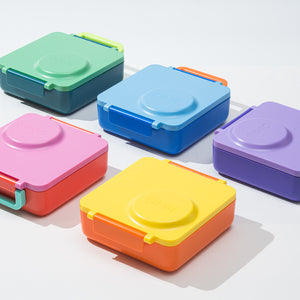 OmieBox hot & cold - Lunchbox s vyjímatelnou termonádobou Modré nebe