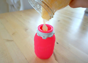 Squeasy Snacker Mini - silikonová kapsička 100ml růžová