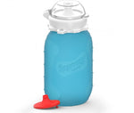 Načíst obrázek do prohlížeče Galerie, Squeasy Snacker Mini - silikonová kapsička 180ml modrá
