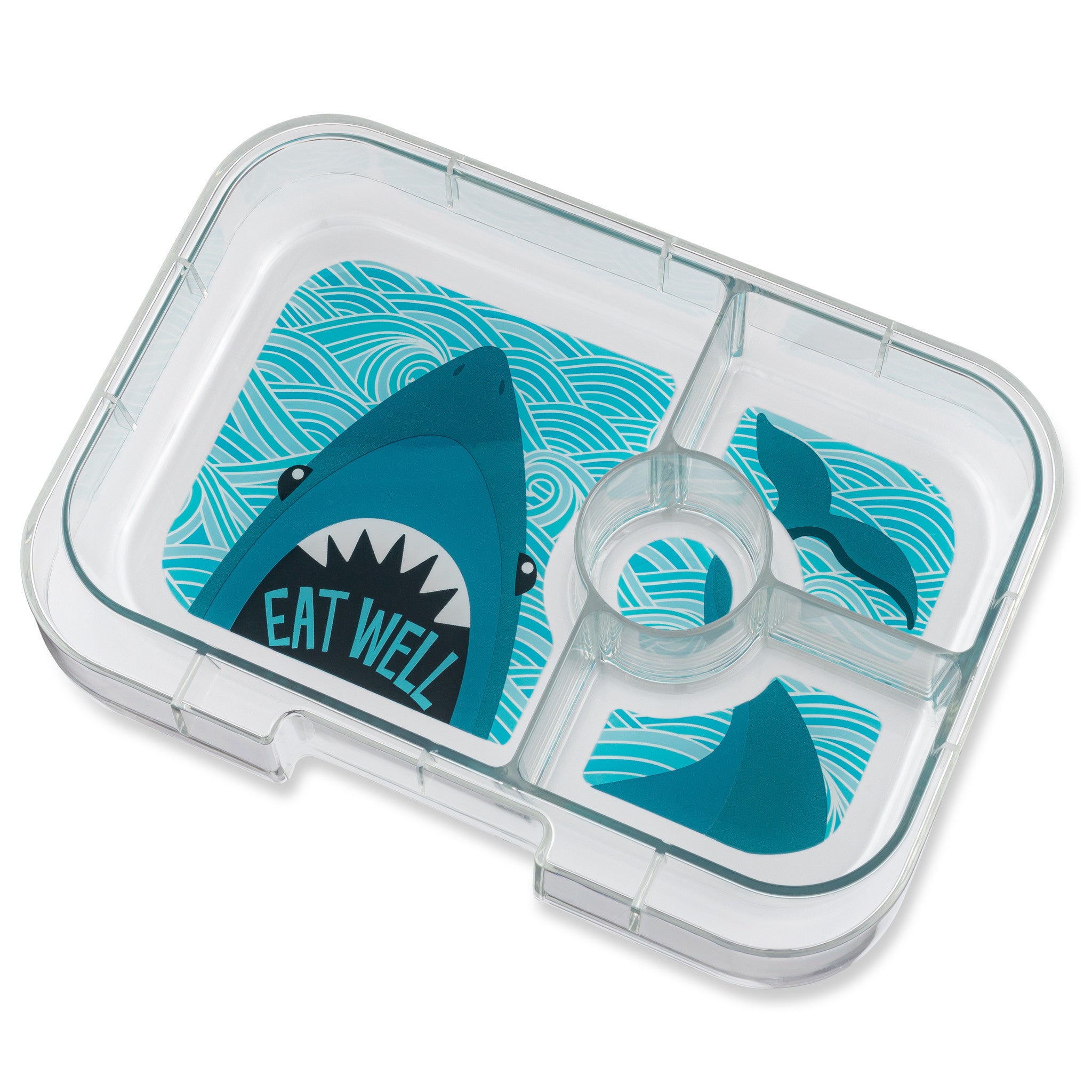 Extra tácek k Yumbox Panino - Žralok 4 oddělení